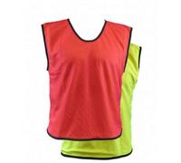 Carta Sport Unisex Adult Reversible Training Bib Yellow/red (L)