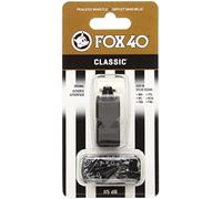 Carta Sport Unisex Fox 40 Referee's Wrist Straps Whistle, Black, F S UK