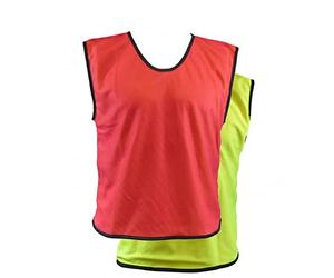 Carta Sport Yellow/Red Reversible BIB Medium, M