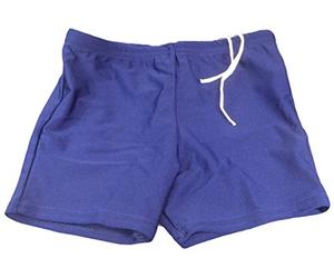 carta ZSN28 ZIKA SQUARE LEG SWIMMING SHORTS NAVY-SIZE Football tie-cord waist Plain Front lined Stretch lycra Colours available: Black Royal, 28-Inch