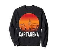 Cartagena Colombia Travel Skyline Sunset Sweatshirt