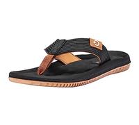 Cartago Men's 82614 Flip Flops, Beige/Black/Brown, 10 UK