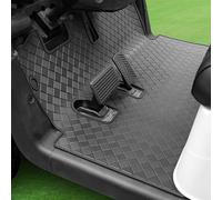 Cartalia EZGO RXV Golf Cart Mat, Full Coverage Golf Cart Floor Liner Mat - Only Fits EZGO RXV (2008+) & 2Five (2009+) 2010 2011 2012 2013 2014 2015 2016 2017 2018 2019 2020 2021 2022 2023 (Black Trim)