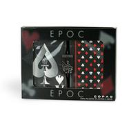 Cartamundi 100 Percent Plastic Copag EPOC Playing Cards (Pack of 2)