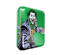 Cartamundi DC Comics The Joker Playing Cards In Embossed Retro Tin, 55 Vintage Style Cards, Great Gift For Any Superhero Fan!