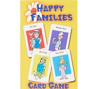 Cartamundi Happy Families - Kids Playing Card Game, 1 Pack of Cards, Great Gift For Kids, Age 4+