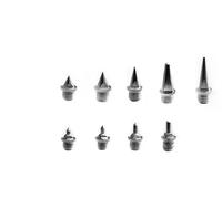 Cartasport replacement running spike pins - pyramid and tartan - various sizes (Silver, Pyramid spikes - 12mm)
