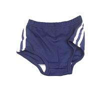 Cartasport Women's Athletic Briefs, Navy/White/White, 24-inch