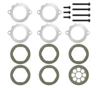 CartClan Golf Cart Brake Kit, Suitable for Yahama G29 Drive Carts Gas or Electric 2007-2014 Golf Carts OEM JW1-G6345-00 JW1-G6336-00 JW1-G633H-00 JW1-G6158-00 JW1-G4189-00