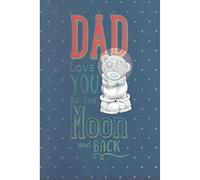 Carte Blanche Me to You Tatty Teddy Dad Father's Day - Dad Love You to The Moon an Back