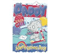 Carte Blanche Me to You Tatty Teddy Dinky Bear Daddy Father's Day Card from Your Little Girl - Daddy from Your Little Girl