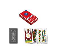 Carte Da Gioco Piacentine 21 Plastica Negro Merchandising Ufficiale