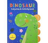 Carte de colorat cu activitati. Dinozaur, Editie in limba romana