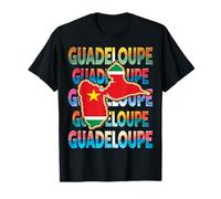 Carte de la Guadeloupe - Belle idee Cadeau 971 gwada T-Shirt