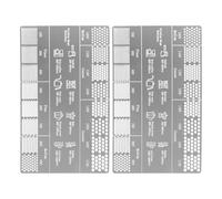 Carte De Référence Pour La Mouture De Café - Guide Visuel Laminé Et Résistant À L’Eau, Aide Au Choix De La Mouture Idéale Pour Espresso, Filtre, Percolateur, Outil Pratique Pour Baristas