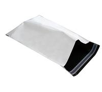 Carte Dozio Envelope, Flyer Bags for Shipping, 50pcs per Pack, White, Tear-Resistant, 225x325+40 mm