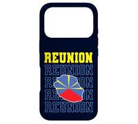 carte ile de la reunion drapeau 974 cadeau pour réunionnais Case for iPhone 17 Pro