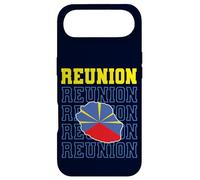 carte ile de la reunion drapeau 974 cadeau pour réunionnais Case for iPhone Air