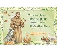 Carte prière Saint François d'Assise 01A (par 20)
