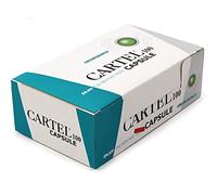 Cartel Capsule 100 Menthol Filtered Cigarette Tubes - 1 Box with 100 Tubes