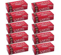 Cartel Filter Sleeves 100 mm Extra Long Cigarette Tubes Cigarette Tubes Cigarette Tubes (Cartel Filter Sleeves 100s 2000 Pieces - 10 x 200 Tubes 25 mm Cigarette Tubes Cigarette Tubes)