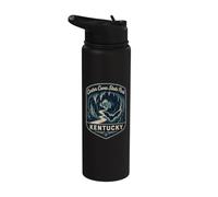 Carter Caves State Park Kentucky Cave Bat Stainless Steel Insulated Water Bottle