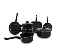 Carter & Clay 10 Piece Cookware Pots & Pans Set in Grey Carter & Clay Grey