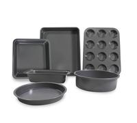 Carter & Clay Silver Non-Stick 6 Piece Baking Set