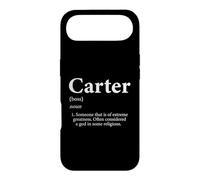 Carter Definition Funny Boy Name Birthday Gift For Carters Case for iPhone Air