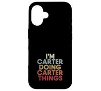 Carter Name Carter Personalized Name First Given Case for iPhone 16