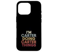 Carter Name Carter Personalized Name First Given Case for iPhone 16 Pro