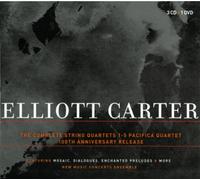 Carter^Pacifica Quartet^New Music Consorts Ens - Complete String Quartet (Bonus Dvd)