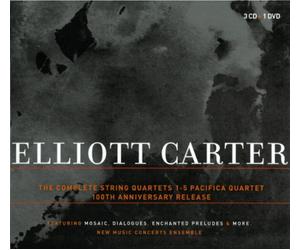 Carter^Pacifica Quartet^New Music Consorts Ens - Complete String Quartet (Bonus Dvd)