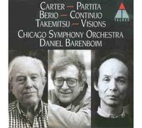 Carter: Partita; Berio: Continuo; Takemitsu: Visions