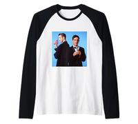 Carter The Unstoppable Sex Machine Portrait By AJ Barratt Raglan Baseball Tee