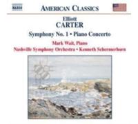 CARTER/WAIT/SCHERMERHORN/NASHVILLE SO: SYMPHONY 1 - CD