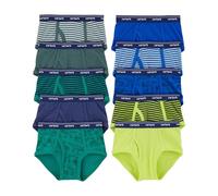 Carter's 10-Pack Cotton Briefs, Green/Blue Dino, 6-7 years