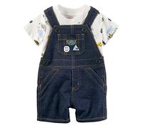 Carter's 2 Pc. Shortalls, Troop Explorers, Chambray, (Newborn)