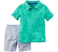 Carter's 2 Piece Playwear Set (Baby) - Green - 6 Months