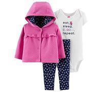 Carter's 3-Piece Floral Little Jacket Set - Multicoloured - Newborn