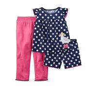 Carter's 3 Piece PJ Set (Toddler/Kid) - Polka Dots-7