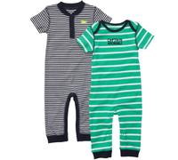 Carter's Baby Boys' 2-Pack Coverall - Navy/Green - NB