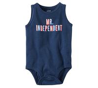 Carter's Baby Boys' Mr. Independent Bodysuit - Blue - 6 Months