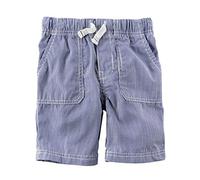 Carter's Baby Boys' Pull-On Striped Poplin Shorts