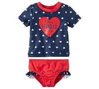 Carter's Baby Girls' 2 Piece Rashguard Swim Set 3 Months