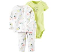 Carter's Baby Girls' 3 Pc Sets 126g316 - White - 12 Months