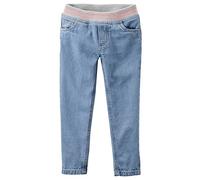 Carters Baby Girls Pull-On Ribbed Waistband Jeans Bonita Blue 9M