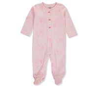 Carter's Baby Infant Elephant Clouds Footed Coverall - Pink/Multi, 9 Months