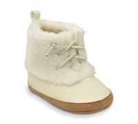 Carter's Baby & Infant Girls Mary Jane Flats, White Snow Boots, 0-3 Months