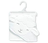 Carter's Baby Lamb Hooded Towel White